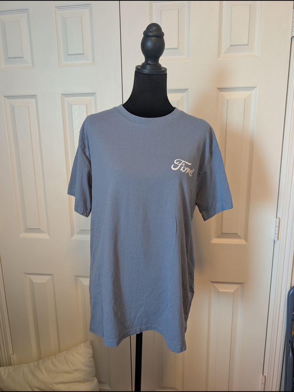Ford Short Sleeve Tee in Slate Blue Gray